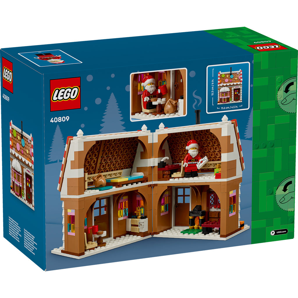 LEGO® Festive Gingerbread House - Ngôi Nhà Bánh Gừng Giáng Sinh - LEGO 40809 LEGO - Lego