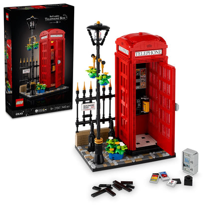 LEGO® Ideas Red London Telephone Box - Mô hình Bốt Điện Thoại London (21347) - LEGO LEGO - ảnh 3 - Building Set