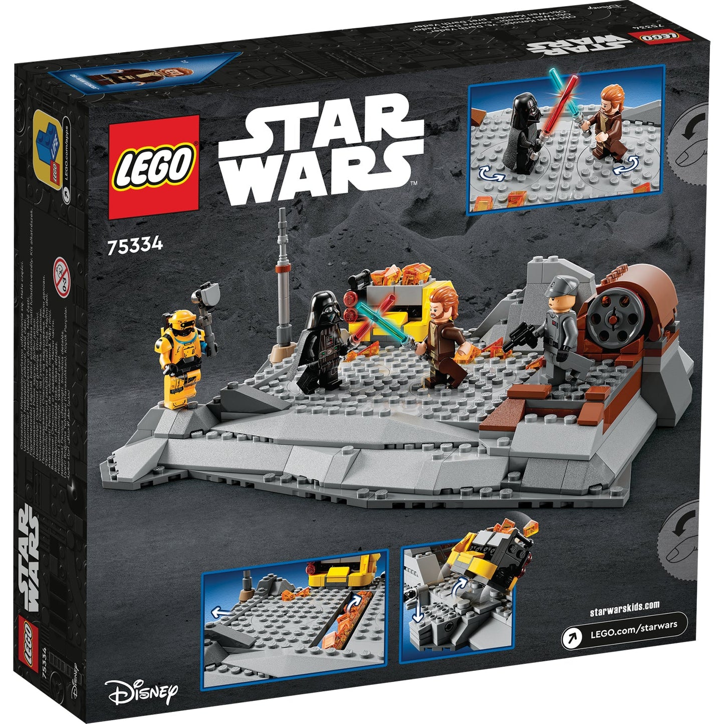 LEGO® Star Wars™ Obi-Wan Kenobi™ vs. Darth Vader™ - Bộ Lắp Ráp Trận Chiến Kinh Điển - LEGO 75334 LEGO - ảnh 7 - LEGO Sets