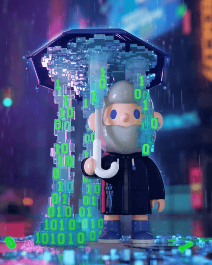 Farmer Bob - Next Generation Pixel Universe Blind Box Series | Mô Hình Art Toy Finding Unicorn Finding Unicorn - ảnh 1 - Blin