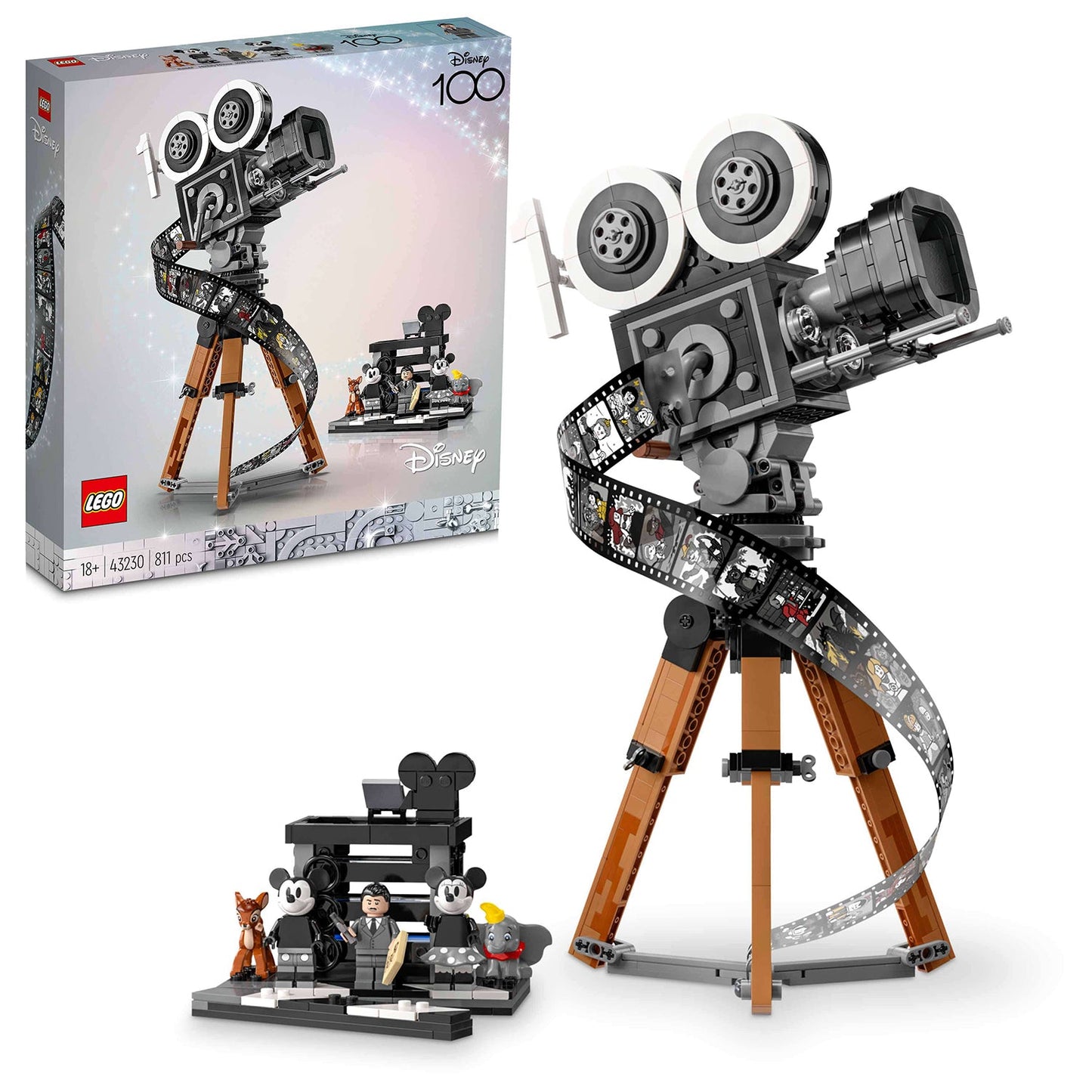 LEGO® Disney™ Walt Disney Tribute Camera - Mô Hình Máy Ảnh Cổ Điển Kỷ Niệm 100 Năm Disney - LEGO 43230 LEGO - ảnh 6 - Lego