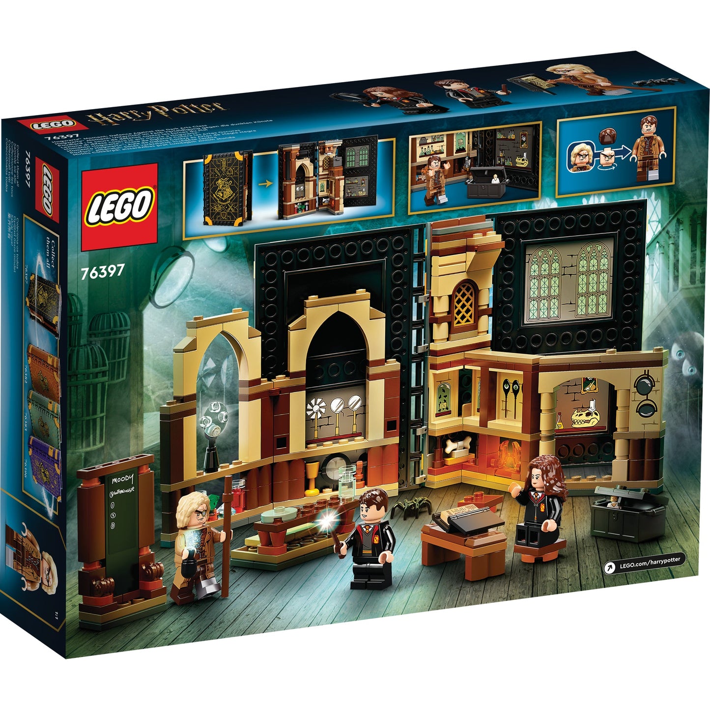 LEGO® Harry Potter™ Hogwarts™ Moment: Defence Class - Bộ Lắp Ráp Lớp Học Phòng Chống Nghệ Thuật Hắc Ám - LEGO 76397 LEGO - ản