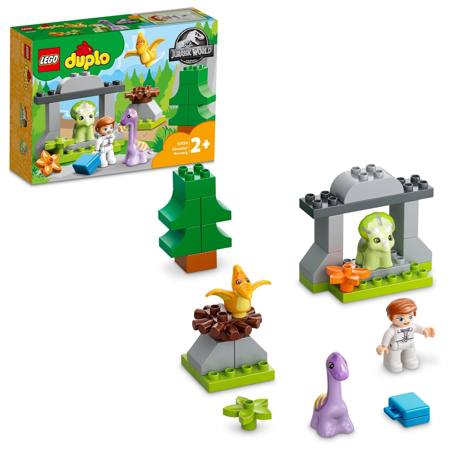 LEGO® DUPLO™ Jurassic World Dinosaur Nursery - Đồ Chơi Nhà Trẻ Khủng Long - LEGO 10938 LEGO - ảnh 7 - LEGO Sets