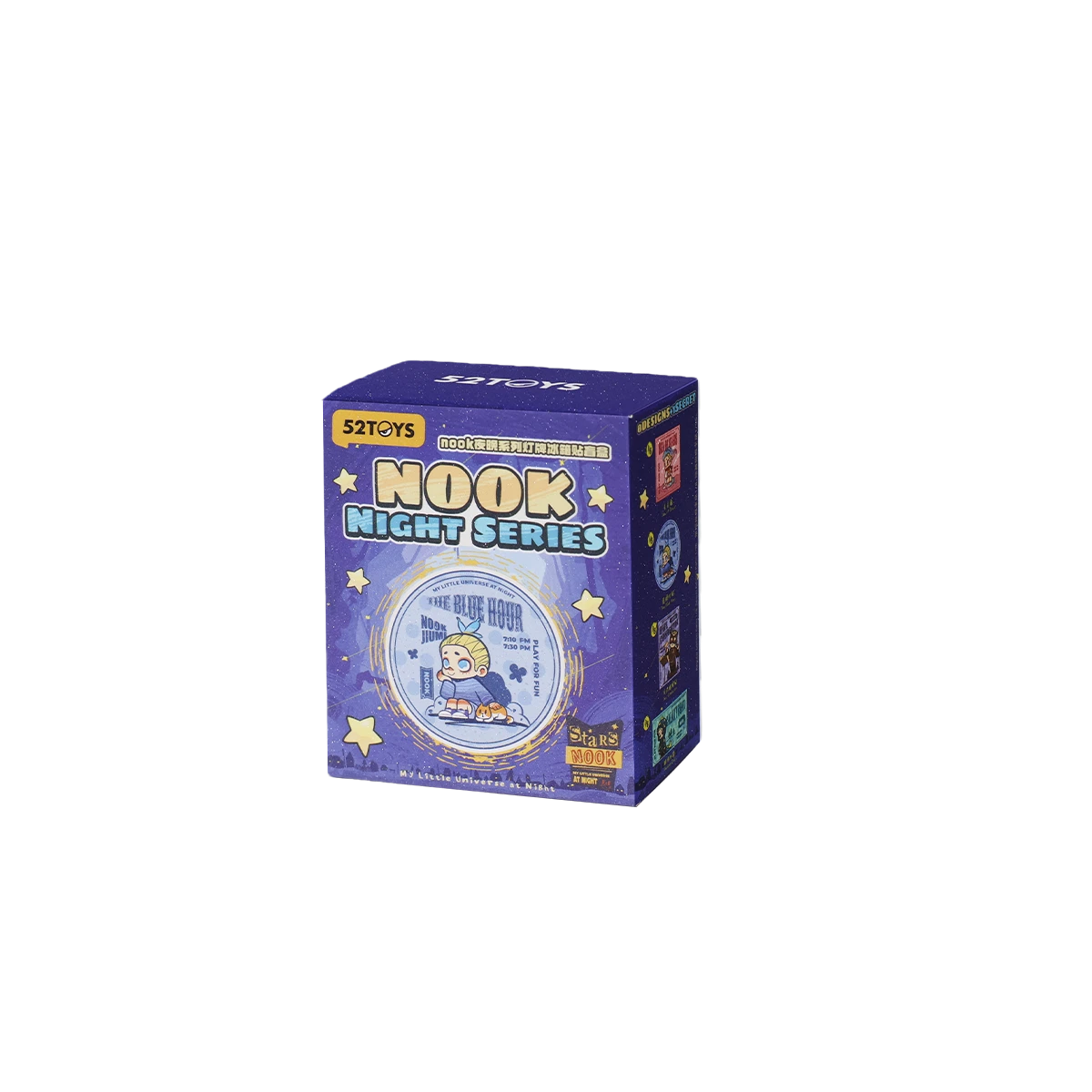 NOOK NIGHT SERIES LIGHT-UP FRIDGE MAGNET BLIND BOX - Mô Hình Nam Châm Tủ Lạnh Phát Sáng - 52TOYS