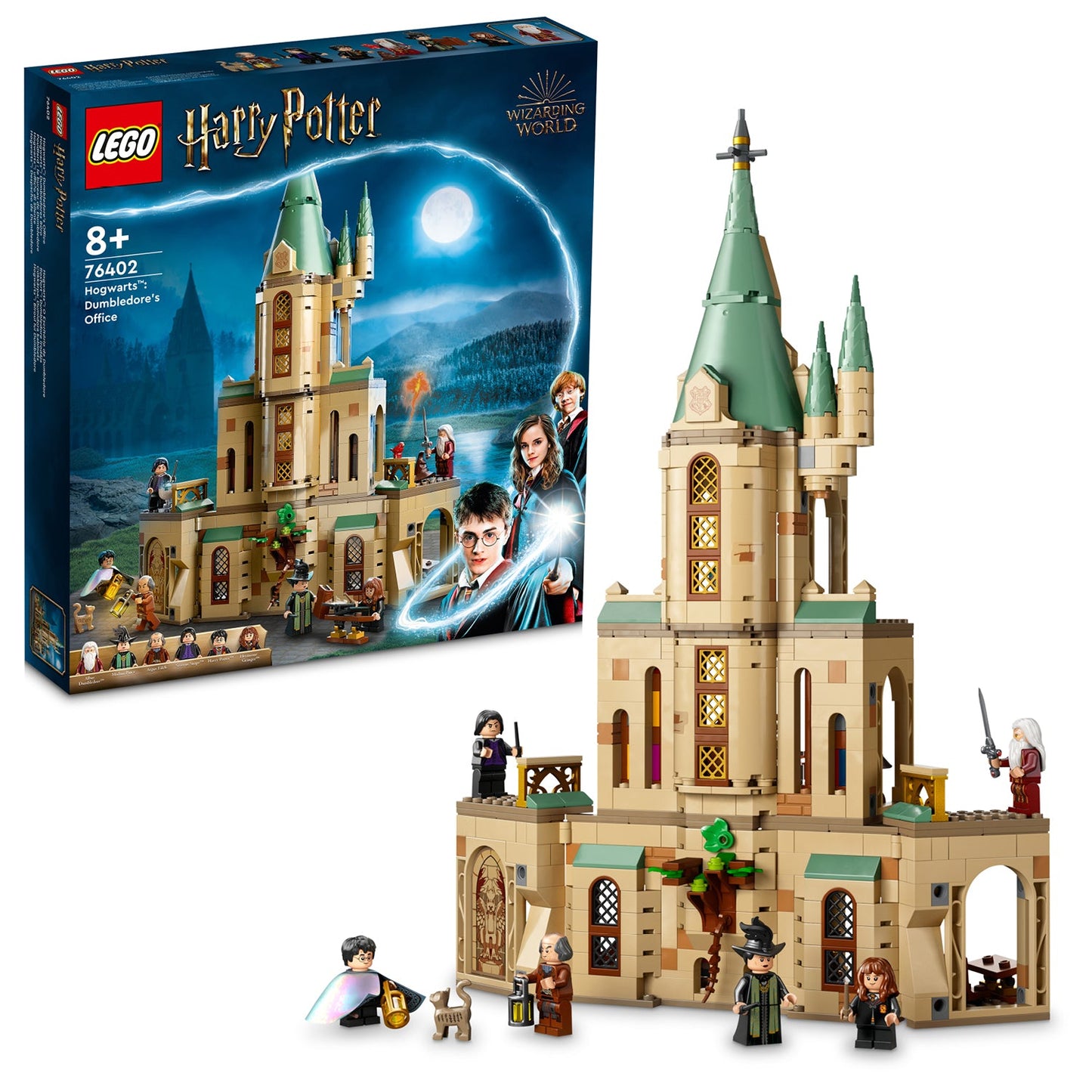LEGO® Harry Potter™ Hogwarts™: Dumbledore’s Office - Mô Hình Lắp Ráp Văn Phòng Của Dumbledore - LEGO 76402