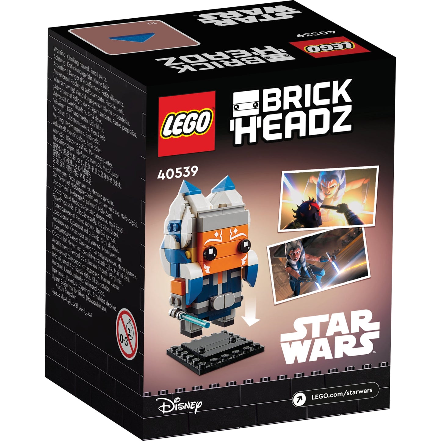 LEGO® BrickHeadz™ Ahsoka Tano Mô Hình Lắp Ráp Jedi LEGO 40539 LEGO - ảnh 2 - Lego