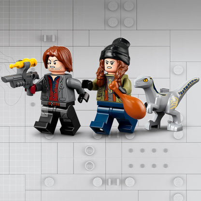 LEGO® Jurassic World Blue & Beta Velociraptor Capture Đồ Chơi Lắp Ráp Khủng Long LEGO 76946 LEGO - ảnh 4 - LEGO