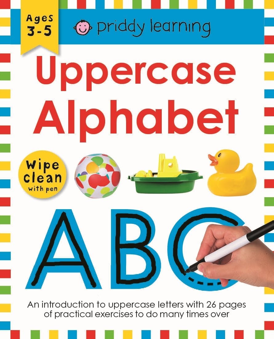 Uppercase Alphabet: Wipe Clean Workbooks