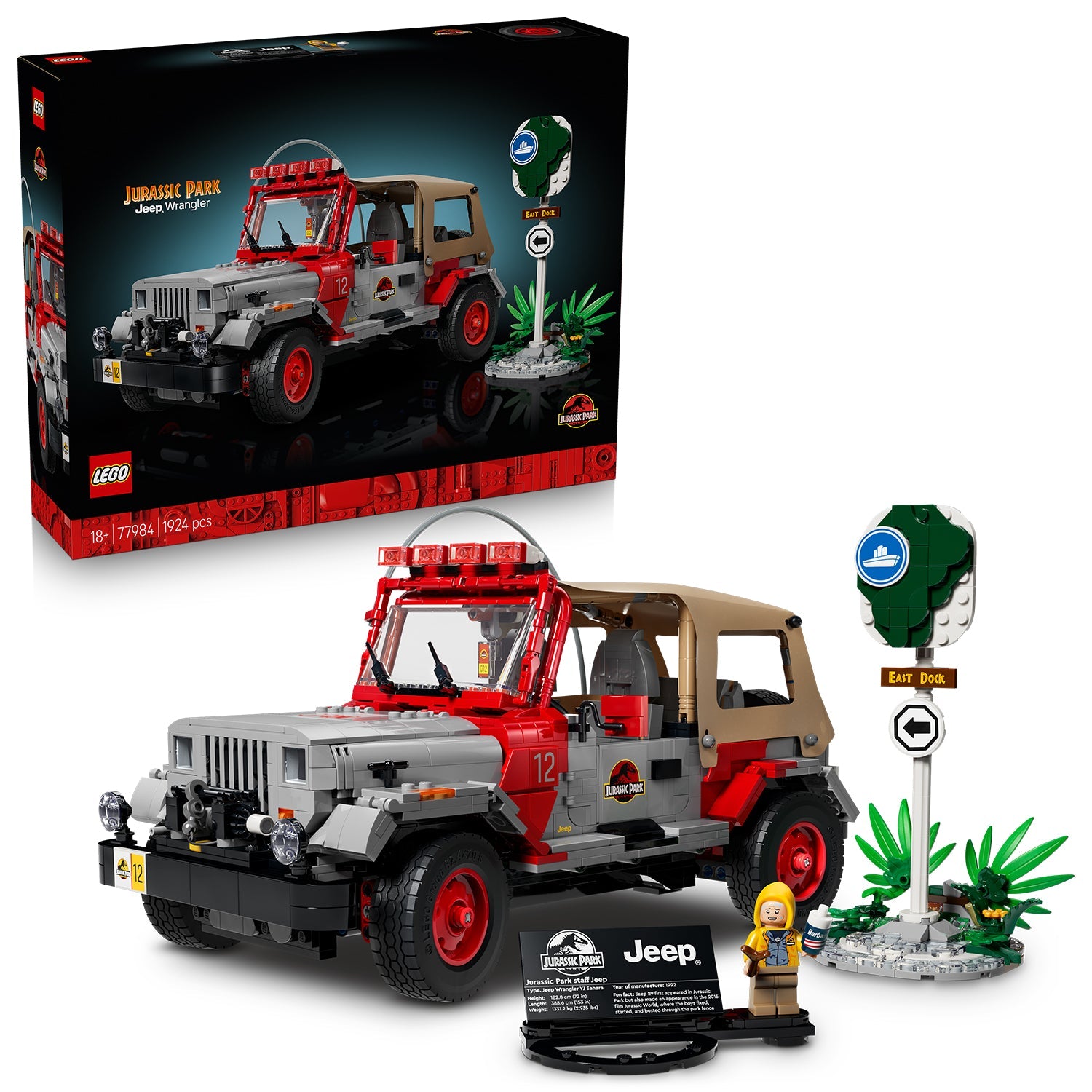LEGO® Jurassic World: Jurassic Park Jeep® Wrangler