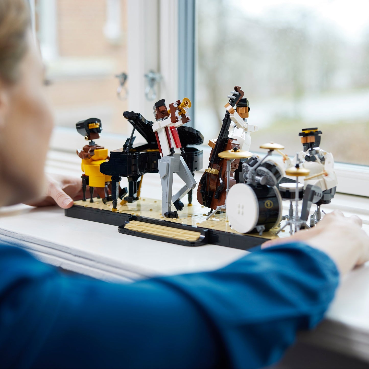 LEGO® Ideas Jazz Quartet - Mô hình Ban nhạc Jazz - LEGO 21334