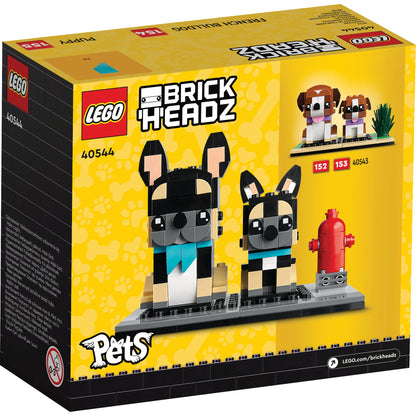 LEGO® BrickHeadz™ French Bulldog - Đồ chơi lắp ráp Chó Bulldog Pháp 40544 LEGO - LEGO sets