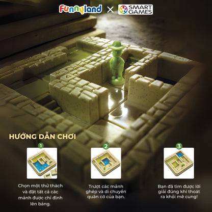 Đồ chơi thông minh Smartgames Thử Thách Temple Trap
