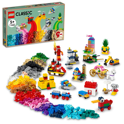 LEGO® Classic 90 Years of Play - Bộ Đồ Chơi Lắp Ráp Kỷ Niệm 90 Năm LEGO 11021