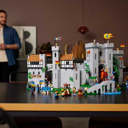 LEGO® ICONS™ Lion Knights' Castle - Bộ Lắp Ráp Lâu Đài Hiệp Sĩ Sư Tử - LEGO 10305 LEGO - ảnh 4 - Lego