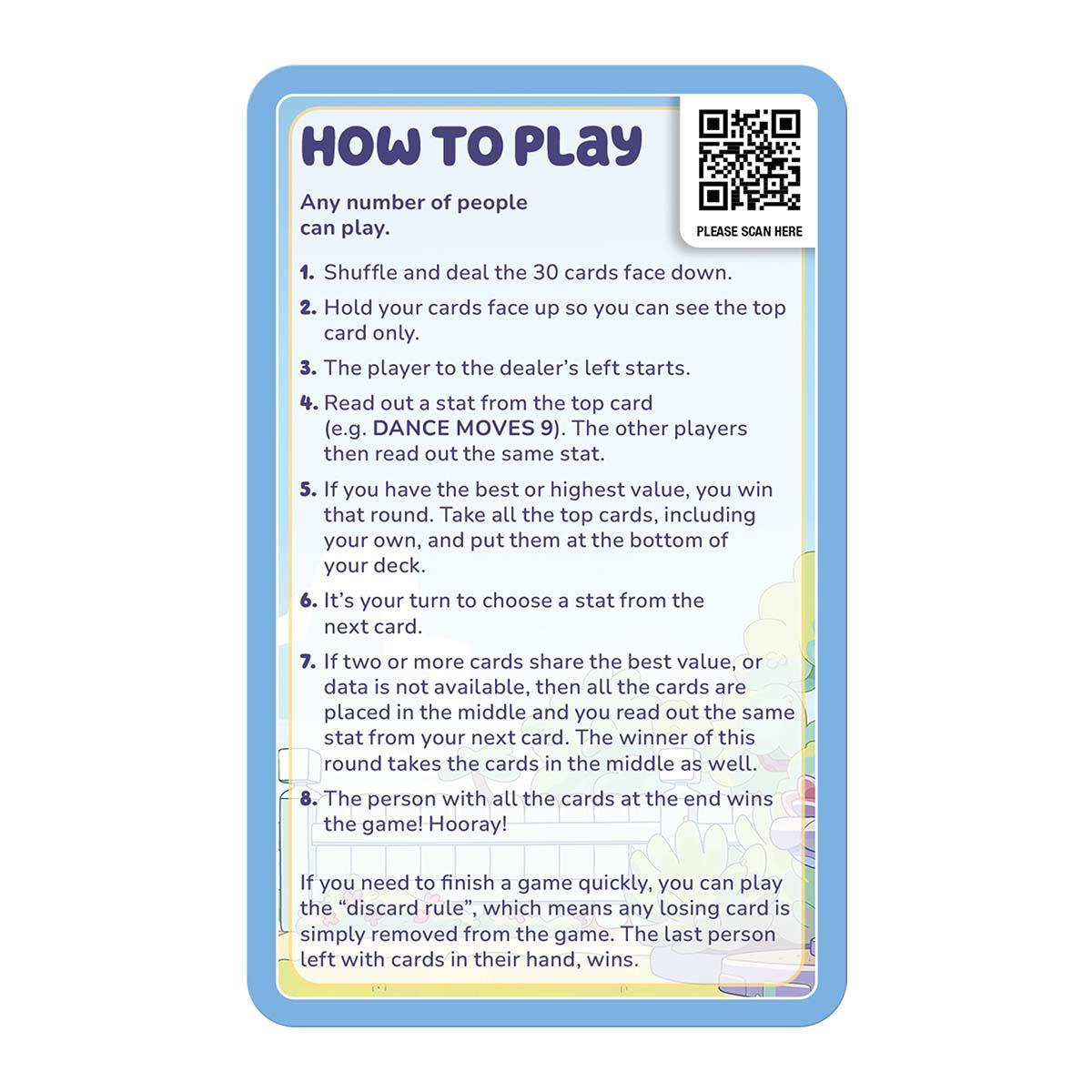 Bluey Top Trumps Card Game - Trò Chơi Thẻ Bài Trẻ Em - Winning Moves - Hình ảnh bổ sung 6