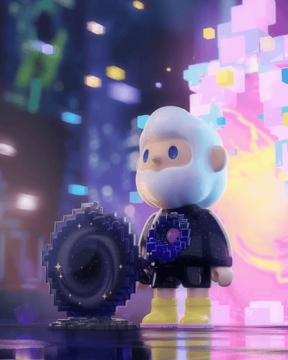 Farmer Bob - Next Generation Pixel Universe Blind Box Series | Mô Hình Art Toy Finding Unicorn Finding Unicorn - ảnh 2 - Blin
