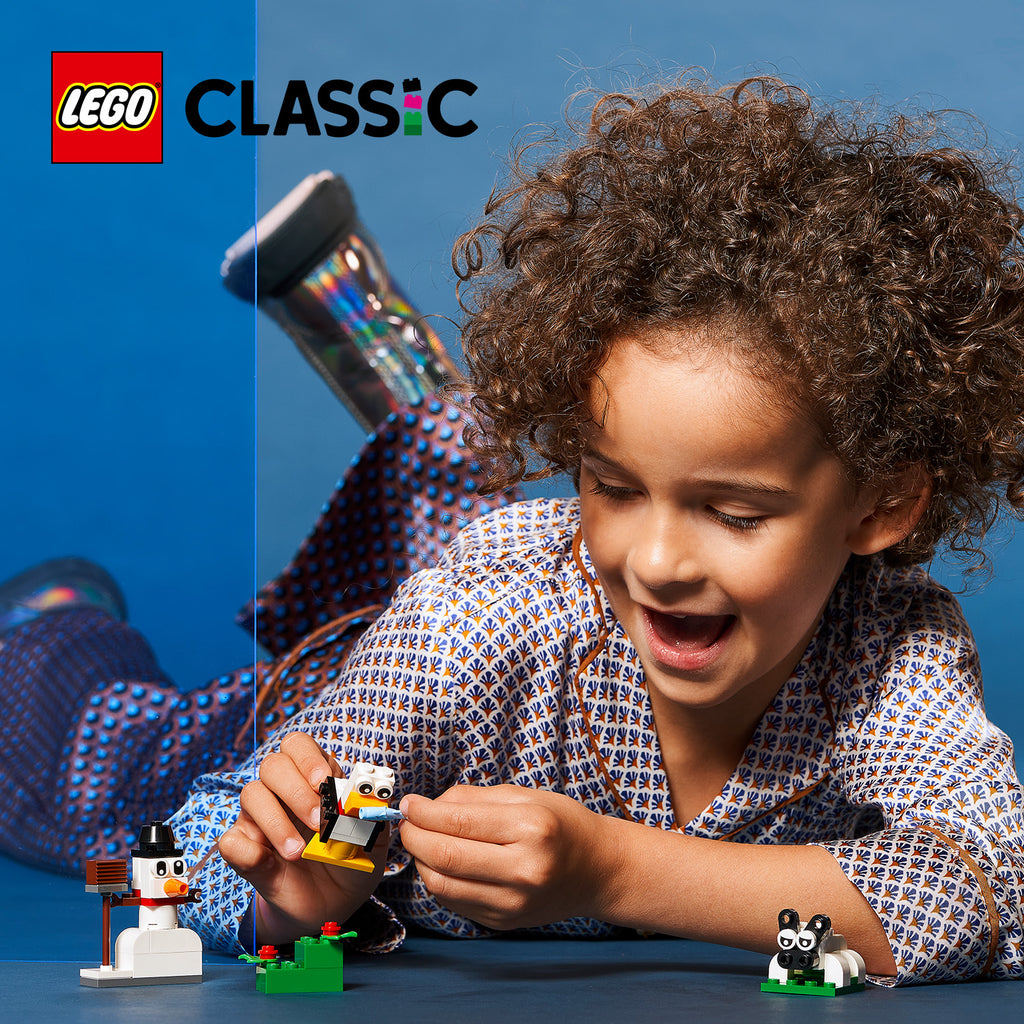 LEGO® Classic Creative White Bricks - Bộ Lắp Ráp Gạch Trắng Sáng Tạo - LEGO 11012 - Hình ảnh bổ sung 4