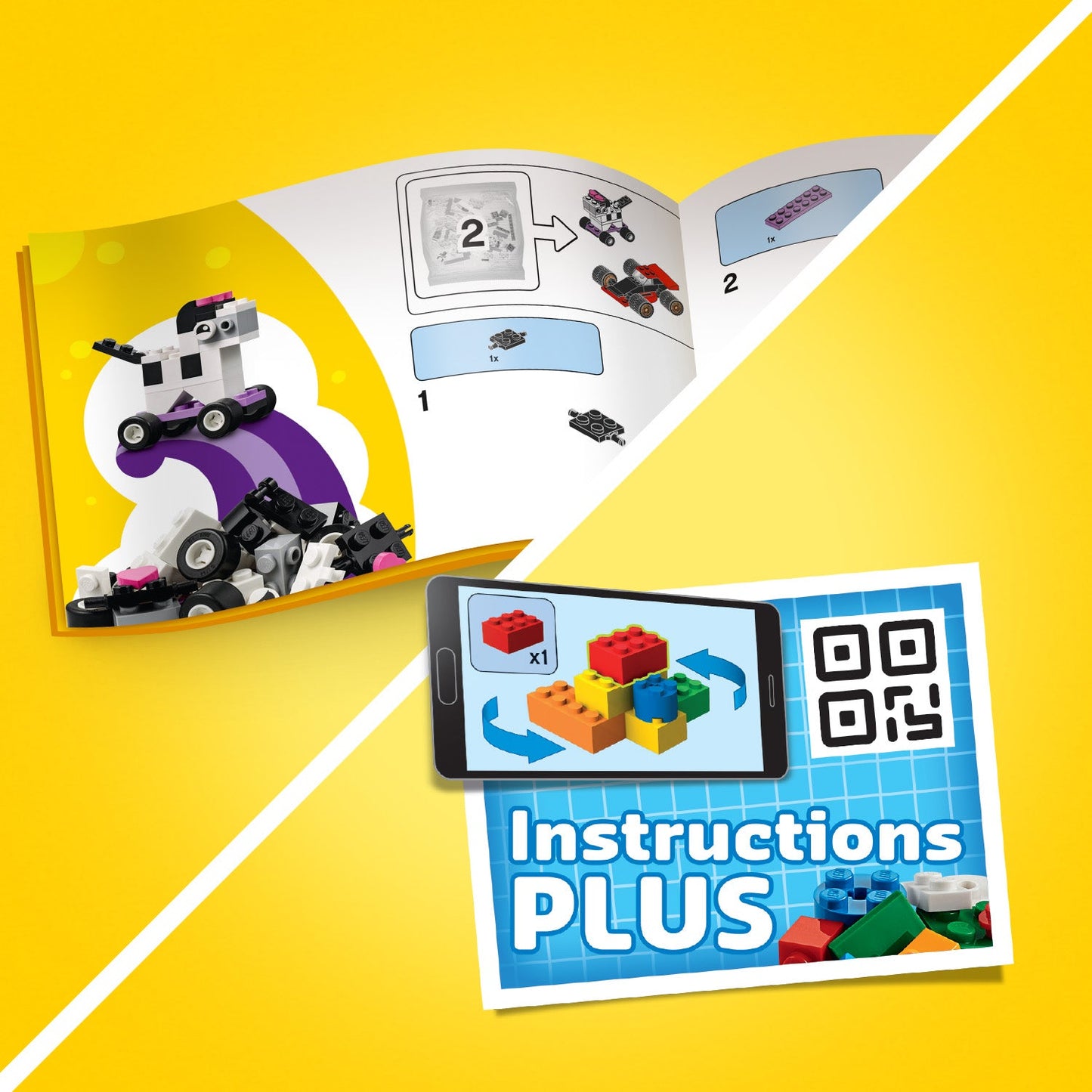 LEGO® Classic Bricks and Wheels - Bộ Đồ Chơi Lắp Ráp Gạch và Bánh Xe Sáng Tạo (11014) - LEGO - Hình ảnh bổ sung 8