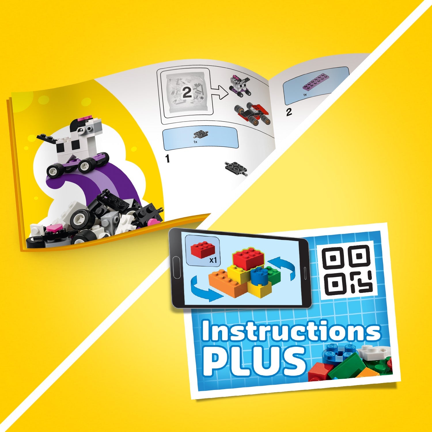 LEGO® Classic Bricks and Wheels - Bộ Đồ Chơi Lắp Ráp Gạch và Bánh Xe Sáng Tạo (11014) - LEGO - Hình ảnh bổ sung 8