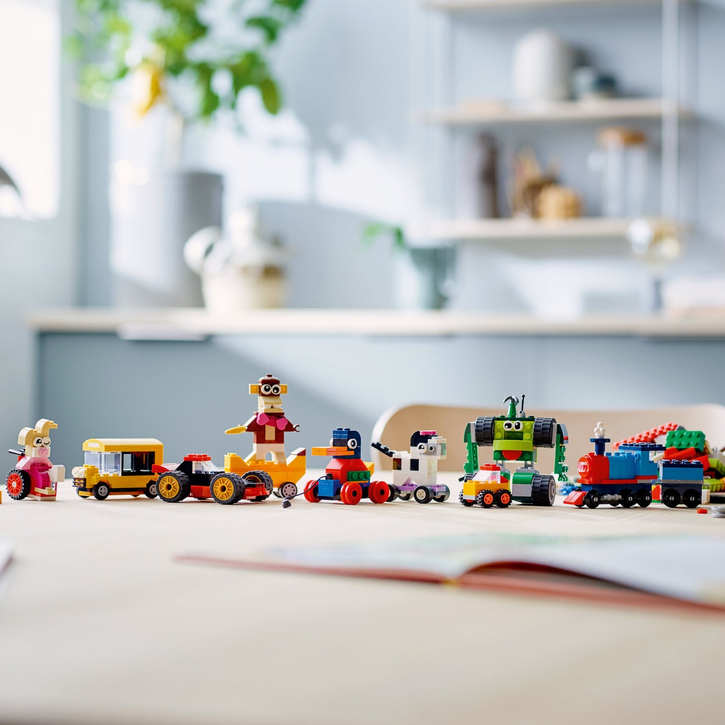 LEGO® Classic Bricks and Wheels - Bộ Đồ Chơi Lắp Ráp Gạch và Bánh Xe Sáng Tạo (11014) - LEGO - Hình ảnh bổ sung 5