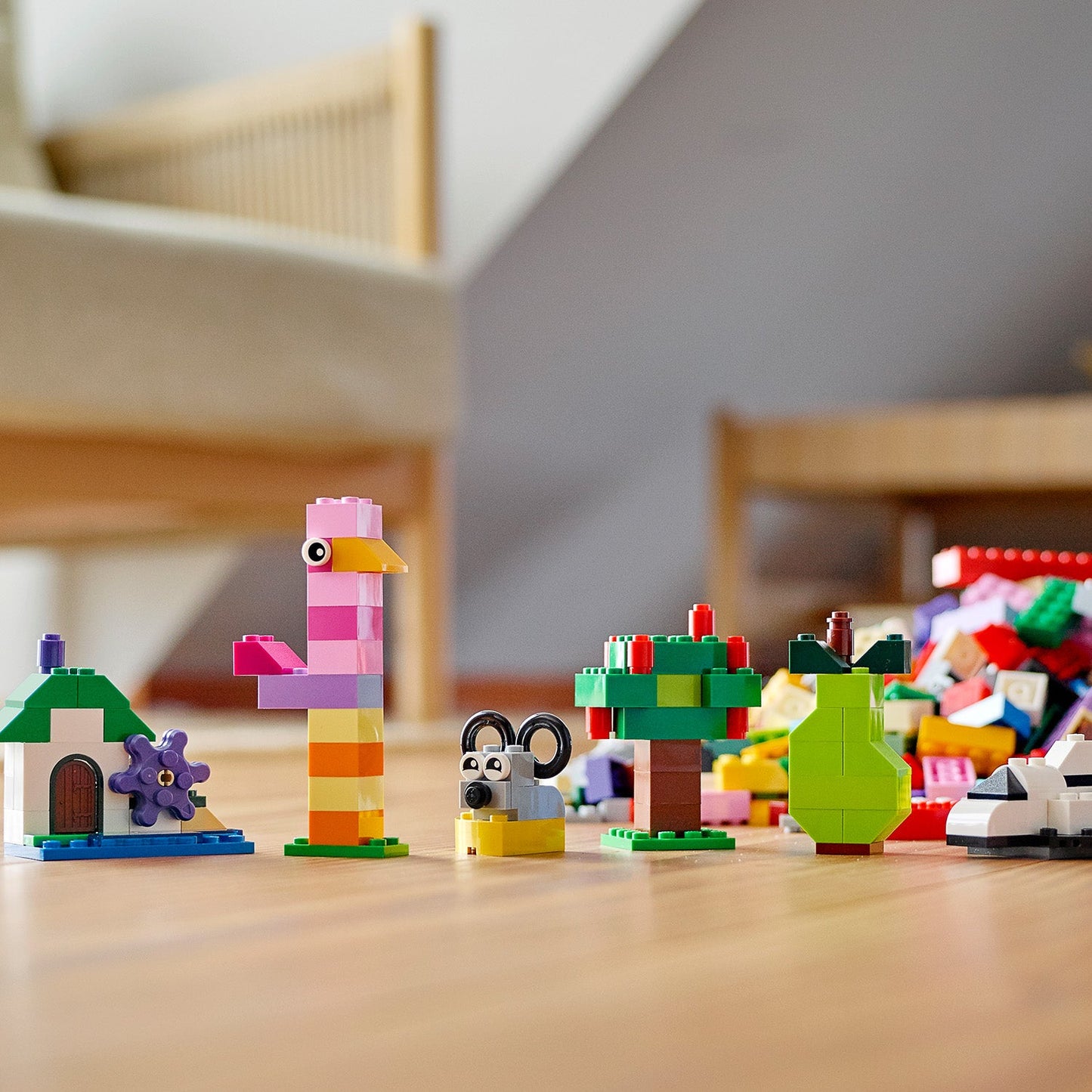 LEGO® Classic Creative Brick Box - Bộ Đồ Chơi Gạch Sáng Tạo 1200 Chi Tiết - LEGO 11016 - Hình ảnh bổ sung 7