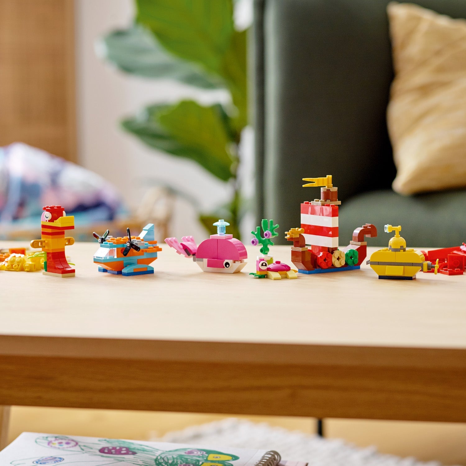 LEGO® Classic Creative Ocean Fun - Bộ đồ chơi lắp ráp Sáng tạo Đại dương - LEGO 11018 - Hình ảnh bổ sung 8