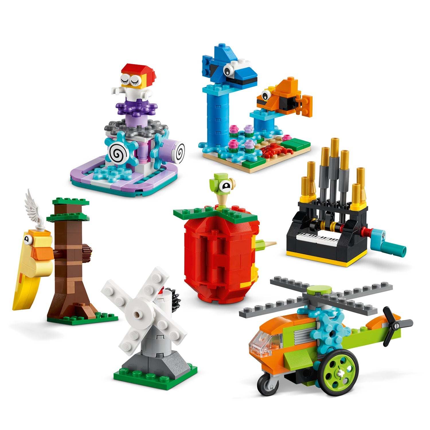LEGO® Classic Bricks and Functions Bộ Đồ Chơi Lắp Ráp Sáng Tạo LEGO 11019 LEGO - ảnh 1 - Building Sets