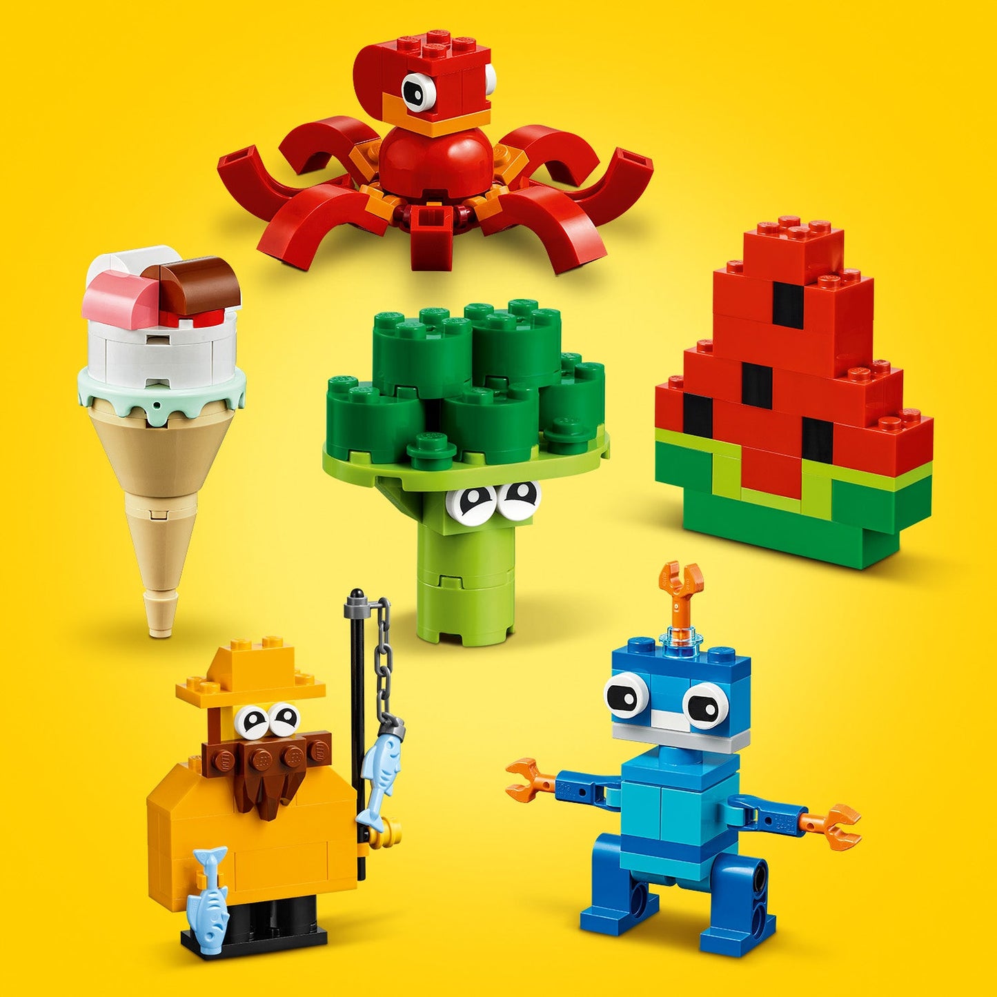LEGO® Classic Build Together - Bộ Đồ Chơi Xây Dựng Sáng Tạo 1601 Chi Tiết - LEGO 11020 - Hình ảnh bổ sung 6