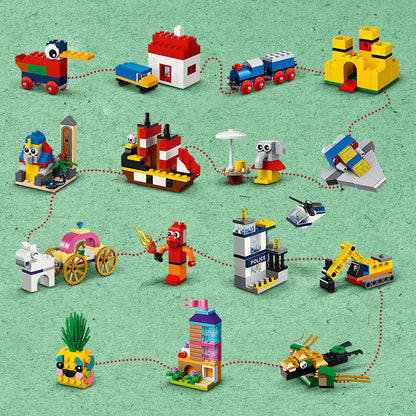 LEGO® Classic 90 Years of Play - Bộ Đồ Chơi Lắp Ráp Kỷ Niệm 90 Năm LEGO 11021 - Hình ảnh bổ sung 5