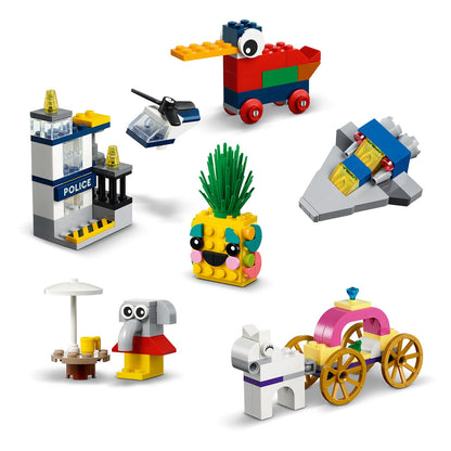 LEGO® Classic 90 Years of Play - Bộ Đồ Chơi Lắp Ráp Kỷ Niệm 90 Năm LEGO 11021 LEGO - ảnh 3 - LEGO Classic