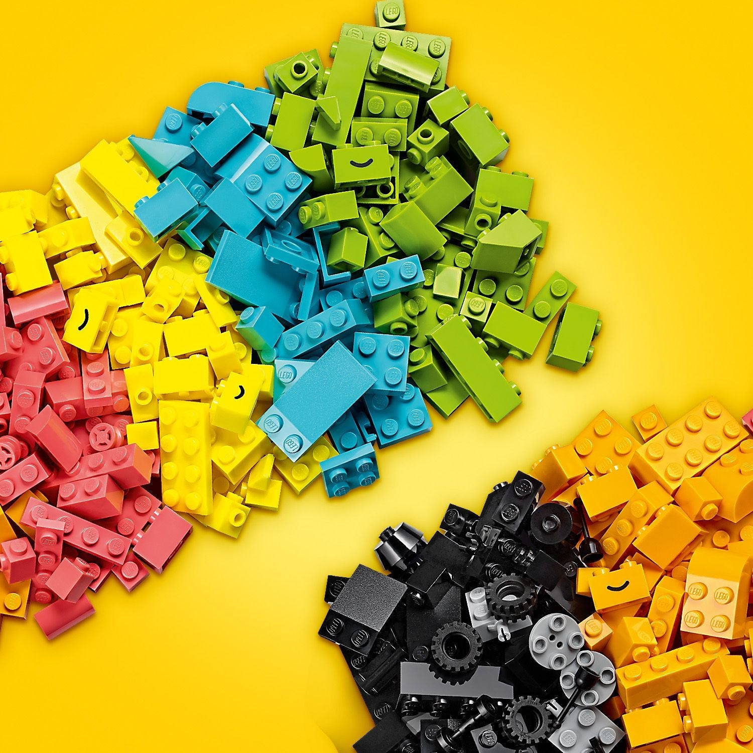 LEGO® Classic Creative Neon Fun - Bộ Đồ Chơi Lắp Ráp Sáng Tạo Màu Neon - LEGO 11027 LEGO - ảnh 3 - LEGO