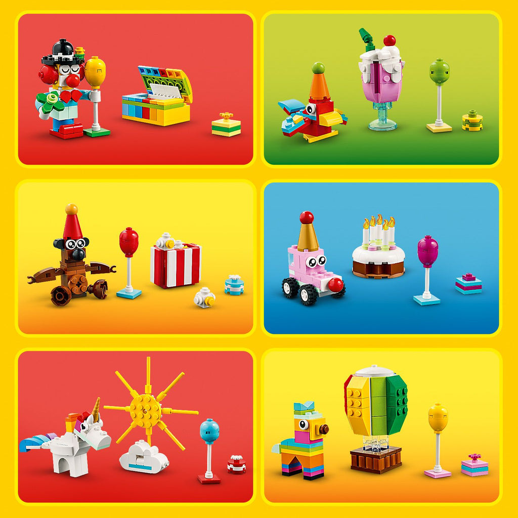 LEGO® Classic Creative Party Box - Bộ Đồ Chơi Lắp Ráp Sáng Tạo 900 Chi Tiết - LEGO 11029 - Hình ảnh bổ sung 8