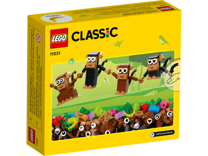 LEGO® Classic Creative Monkey Fun - Đồ chơi lắp ráp Khỉ Sáng Tạo - LEGO 11031 - Hình ảnh bổ sung 4