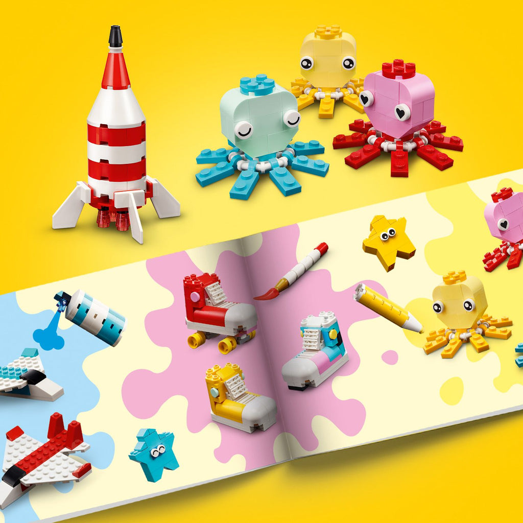 LEGO® Classic Creative Color Fun Bộ Đồ Chơi Lắp Ráp Sáng Tạo 1500 Chi Tiết (11032) LEGO - ảnh 2 - Building Sets