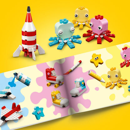 LEGO® Classic Creative Color Fun Bộ Đồ Chơi Lắp Ráp Sáng Tạo 1500 Chi Tiết (11032) LEGO - ảnh 2 - Building Sets