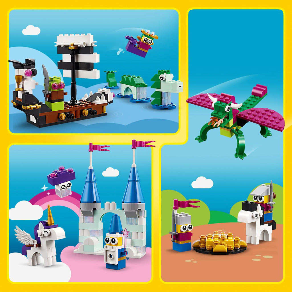 LEGO® Classic Creative Fantasy Universe - Bộ Đồ Chơi Lắp Ráp Sáng Tạo 1800 Mảnh LEGO 11033 - Hình ảnh bổ sung 7