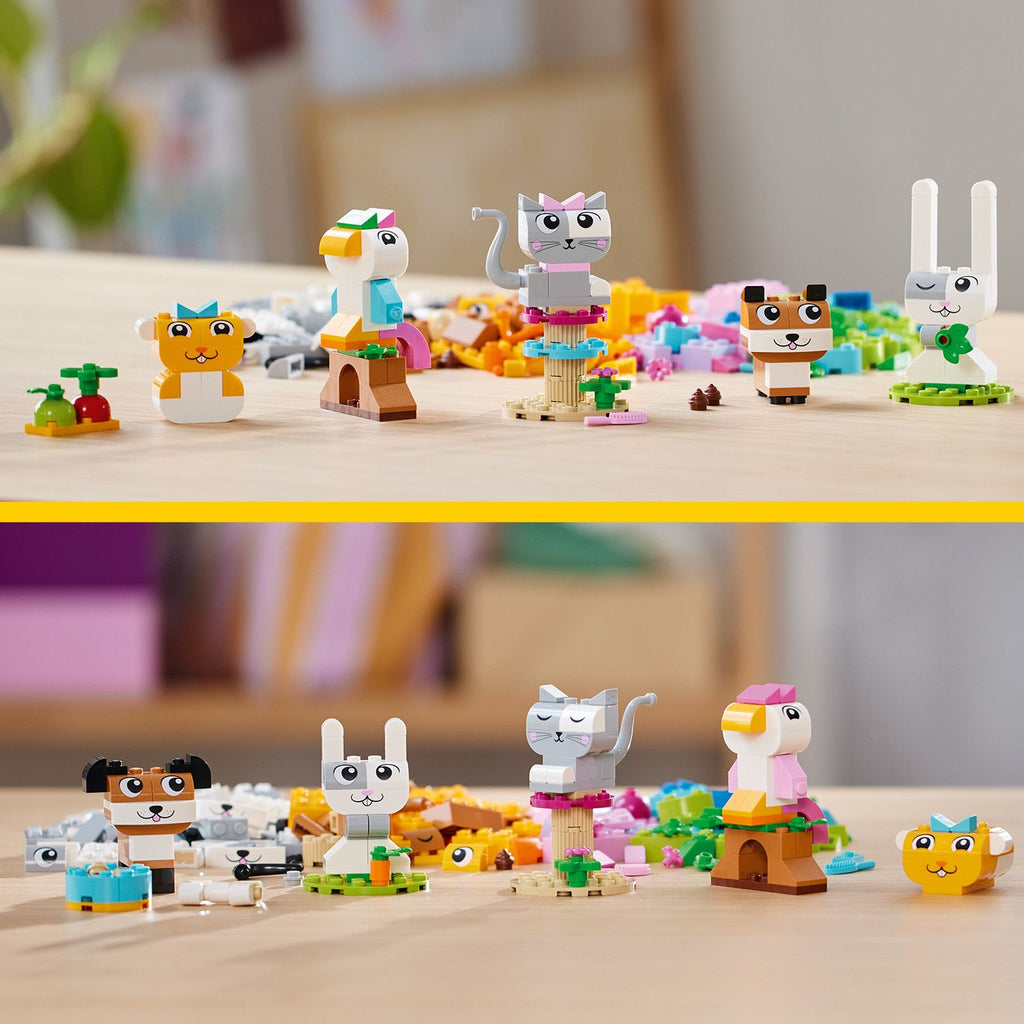 LEGO® Classic Creative Pets - Bộ Đồ Chơi Lắp Ráp Thú Cưng Sáng Tạo - LEGO 11034 - Hình ảnh bổ sung 6