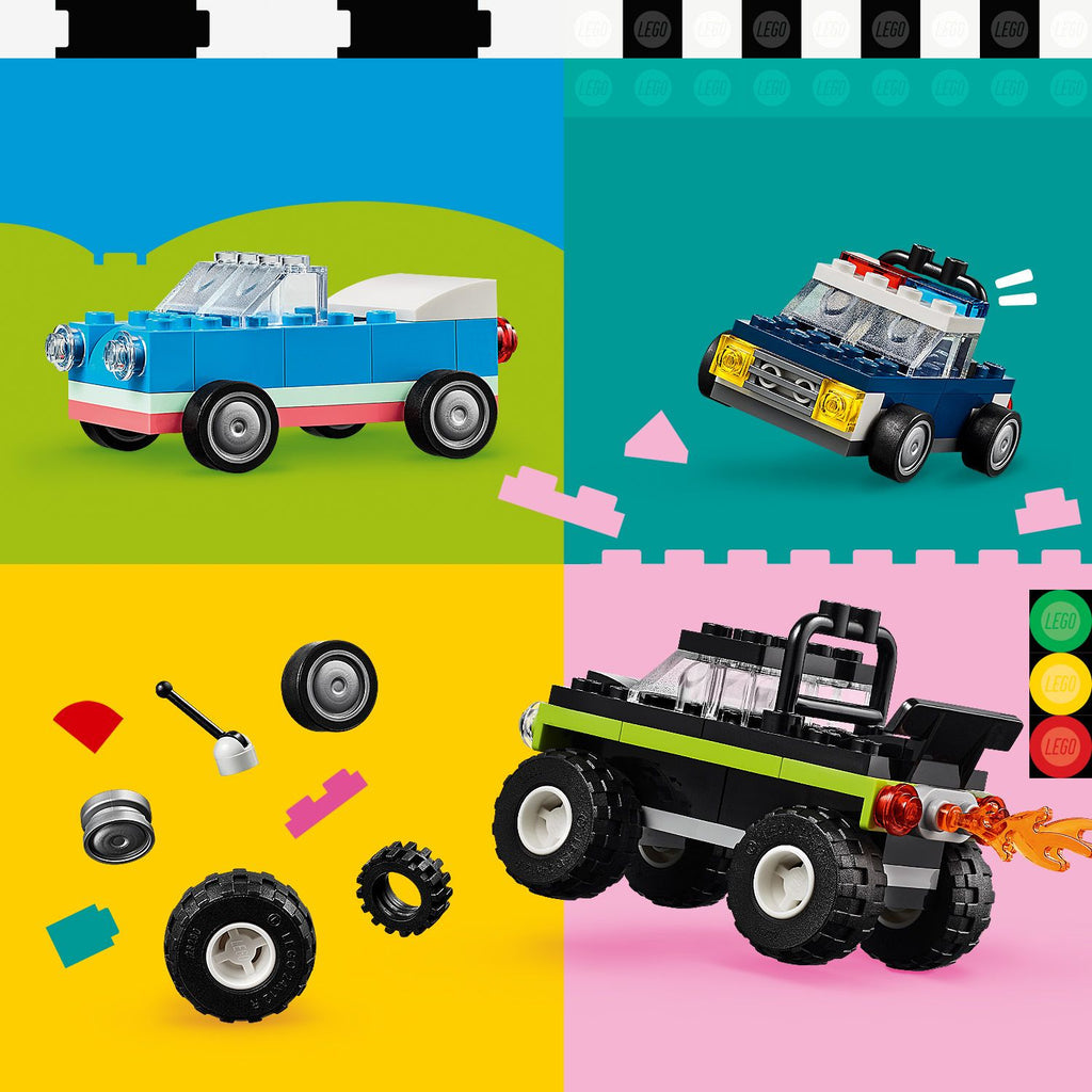 LEGO® Classic Creative Vehicles - Bộ Lắp Ráp Xe Cộ Sáng Tạo - LEGO 11036 - Hình ảnh bổ sung 7