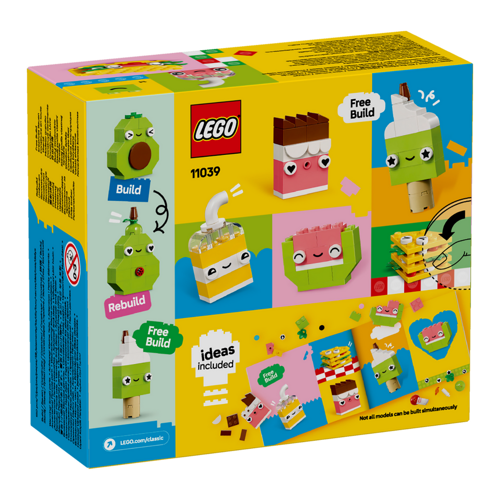 LEGO® Classic Creative Food Friends - Bộ Đồ Chơi Lắp Ráp Sáng Tạo Đồ Ăn (11039) - LEGO LEGO - ảnh 5 - Lego