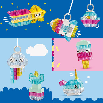 LEGO® Classic Magical Transparent Box - Bộ đồ chơi lắp ráp sáng tạo - LEGO 11040 - Hình ảnh bổ sung 7