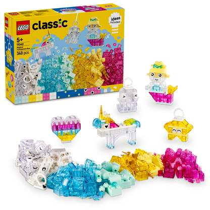 LEGO® Classic Magical Transparent Box - Bộ đồ chơi lắp ráp sáng tạo - LEGO 11040 LEGO - ảnh 1 - Lego