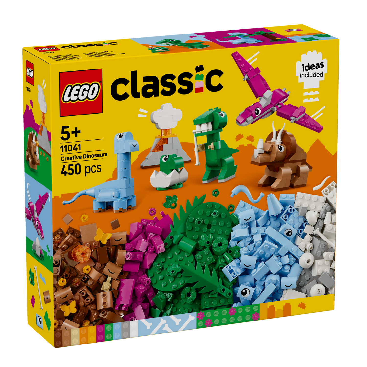 LEGO® Classic Creative Dinosaurs - Bộ Đồ Chơi Khủng Long Sáng Tạo - LEGO 11041 - Hình ảnh sản phẩm