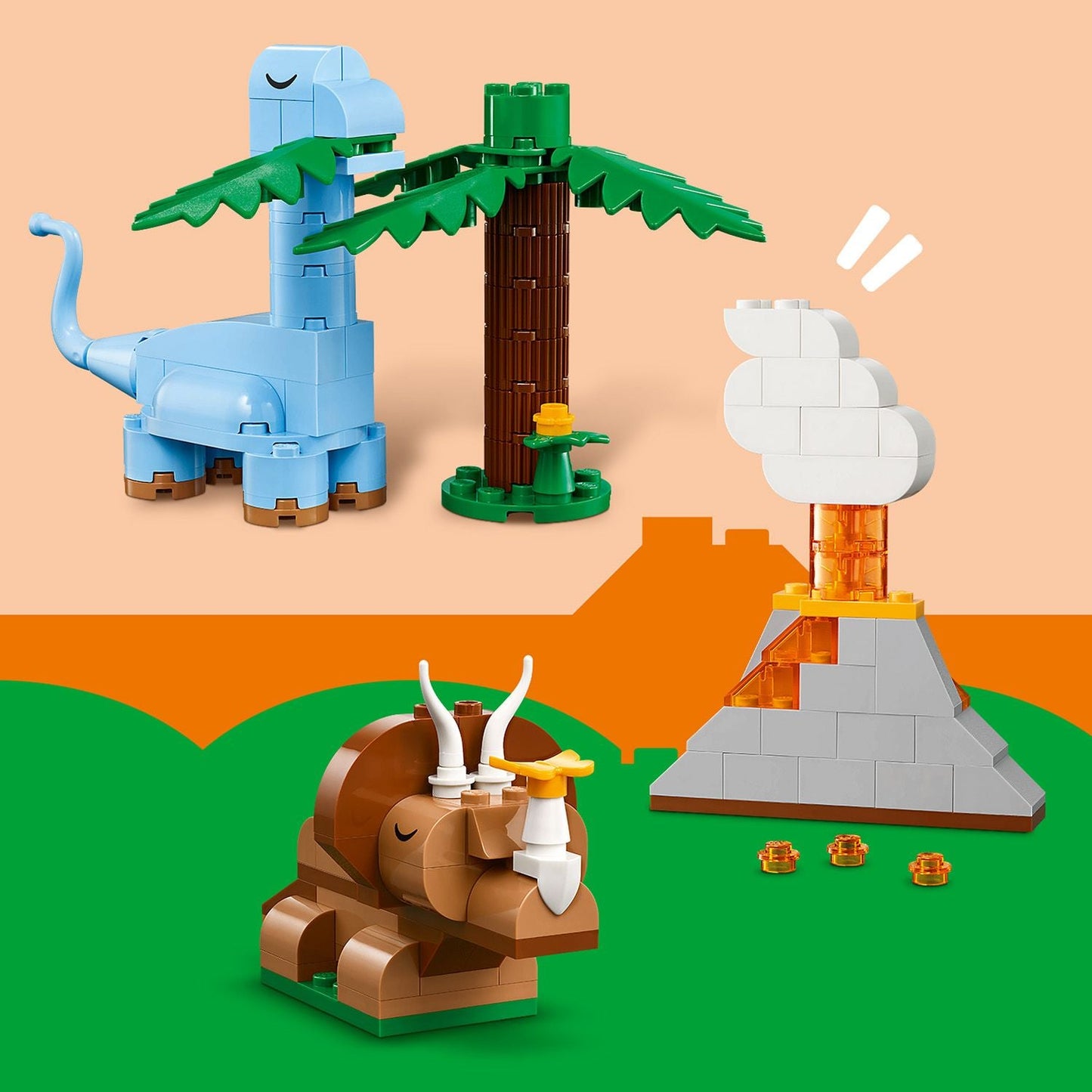 LEGO® Classic Creative Dinosaurs - Bộ Đồ Chơi Khủng Long Sáng Tạo - LEGO 11041 - Hình ảnh bổ sung 8