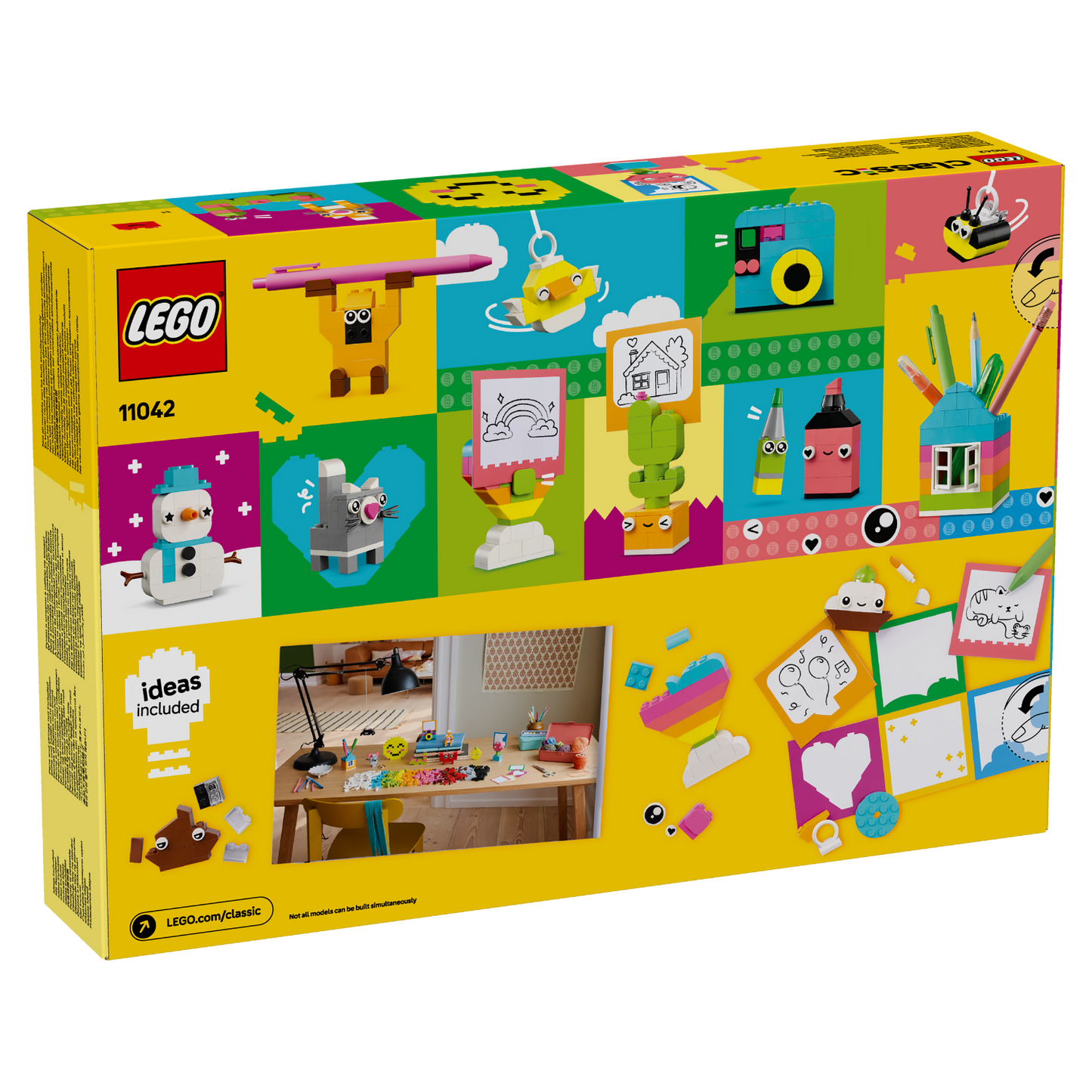 LEGO® Classic Creative Happy Box - Bộ Đồ Chơi Gạch Xây Dựng Sáng Tạo (11042) LEGO - ảnh 3 - LEGO Sets