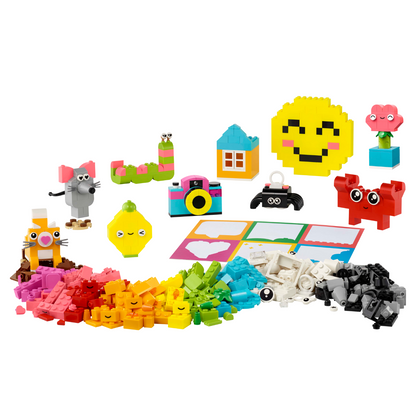 LEGO® Classic Creative Happy Box - Bộ Đồ Chơi Gạch Xây Dựng Sáng Tạo (11042) - Hình ảnh chi tiết 2