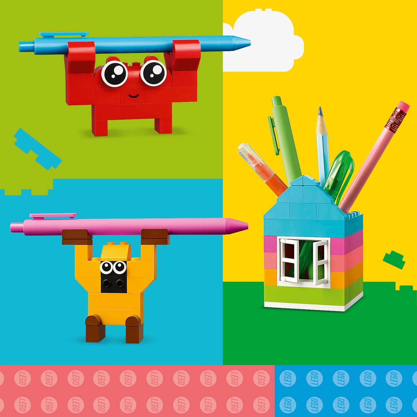LEGO® Classic Creative Happy Box - Bộ Đồ Chơi Gạch Xây Dựng Sáng Tạo (11042) LEGO - ảnh 1 - LEGO Sets