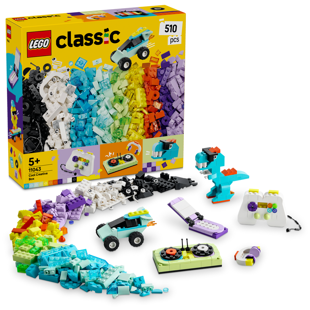 LEGO® Classic Cool Creative Box Bộ Đồ Chơi Lắp Ráp Sáng Tạo 11043 - Hình ảnh bổ sung 4