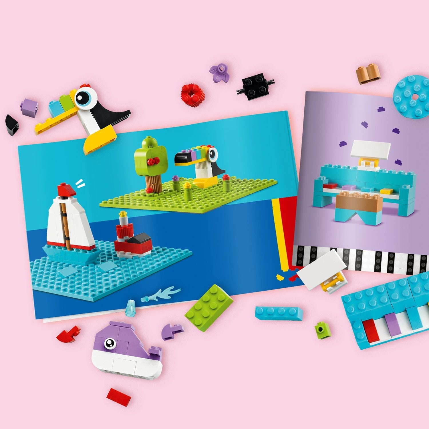 LEGO® Classic Creative Build-and-Play Box - Bộ Đồ Chơi Lắp Ráp Sáng Tạo 750 Mảnh Ghép - LEGO 11044 LEGO - ảnh 2 - Lego