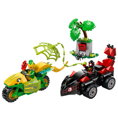 LEGO® Marvel Spidey And His Amazing Friends Spin and Electro Dinosaur Vehicle Chase - Đồ Chơi Lắp Ráp Xe Khủng Long Siêu Anh Hùng - LEGO 11198 - Hình ảnh chi tiết 2