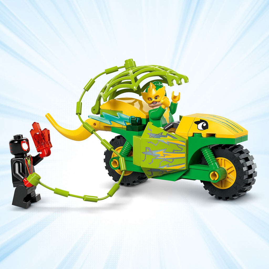 LEGO® Marvel Spidey And His Amazing Friends Spin and Electro Dinosaur Vehicle Chase - Đồ Chơi Lắp Ráp Xe Khủng Long Siêu Anh Hùng - LEGO 11198 - Hình ảnh bổ sung 6